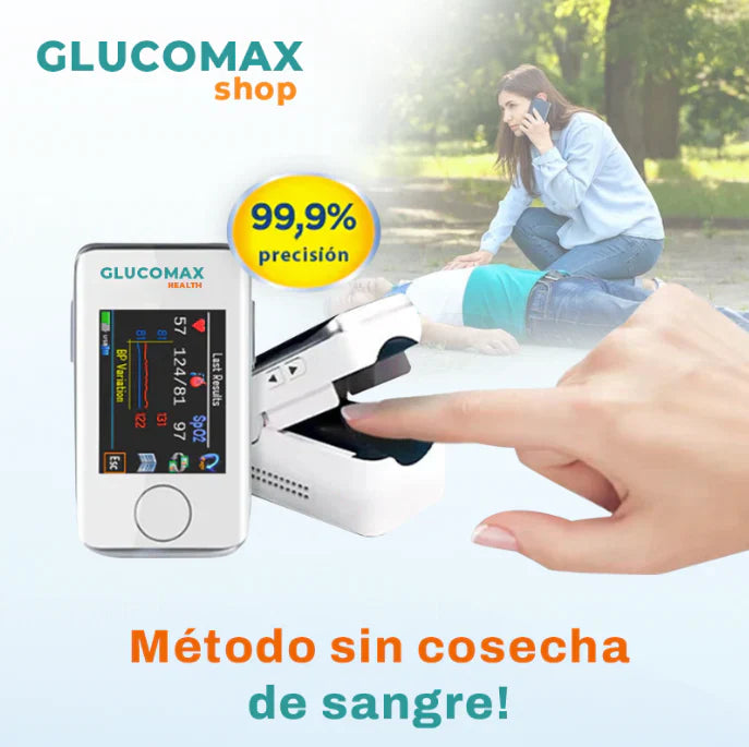 Oximetro Medidor Láser - GlucoMax™ [PRECISIÓN DEL 99,9%] - NOVEDAD EN ECUADOR